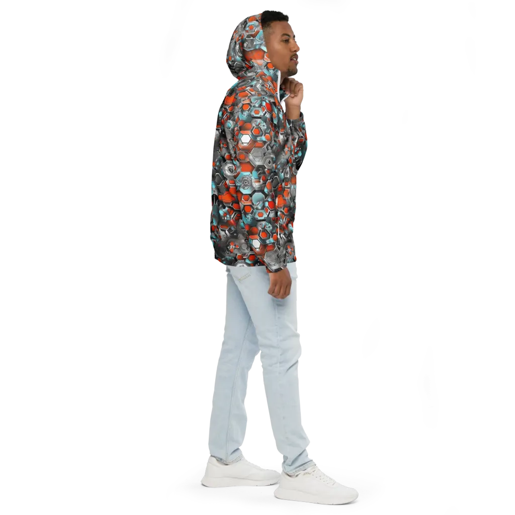 Kinetic Hexcore on Men's Windbreaker — Right