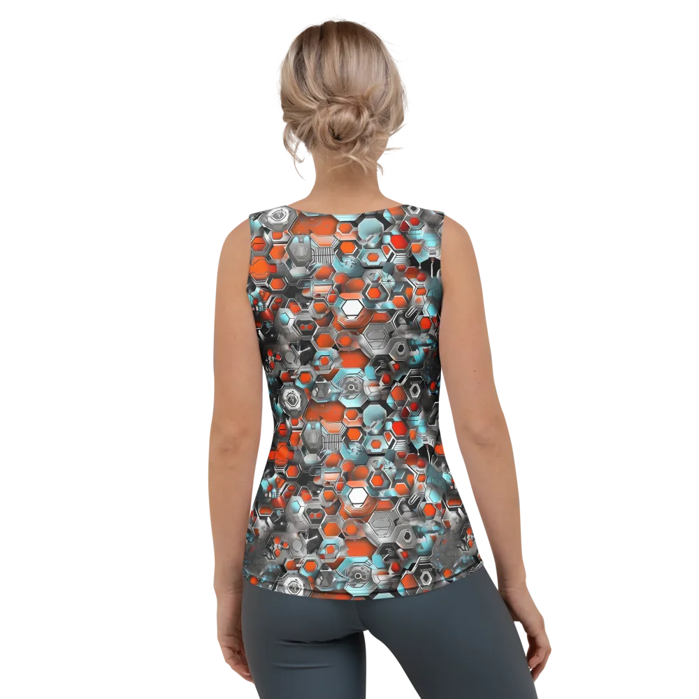 Kinetic Hexcore on Women's Tank Top — Back