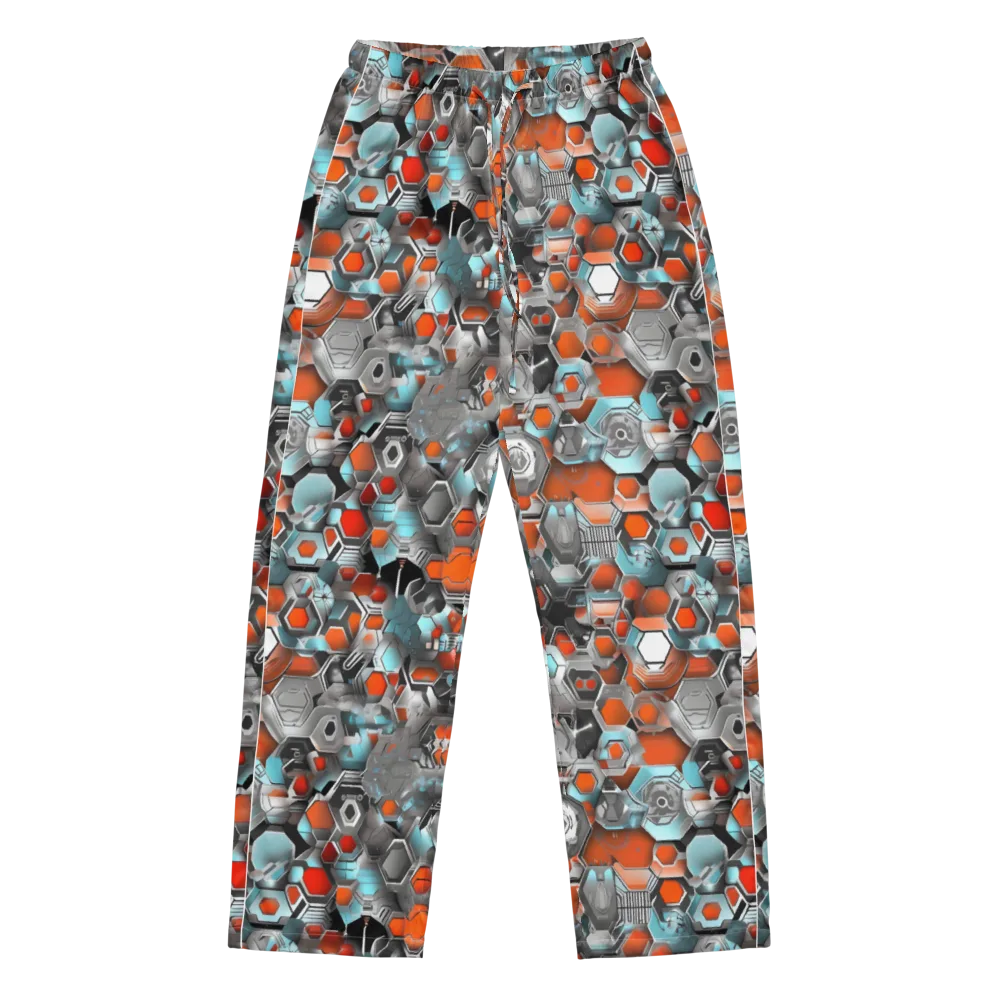 Kinetic Hexcore on Women's Pajama Pants — Front