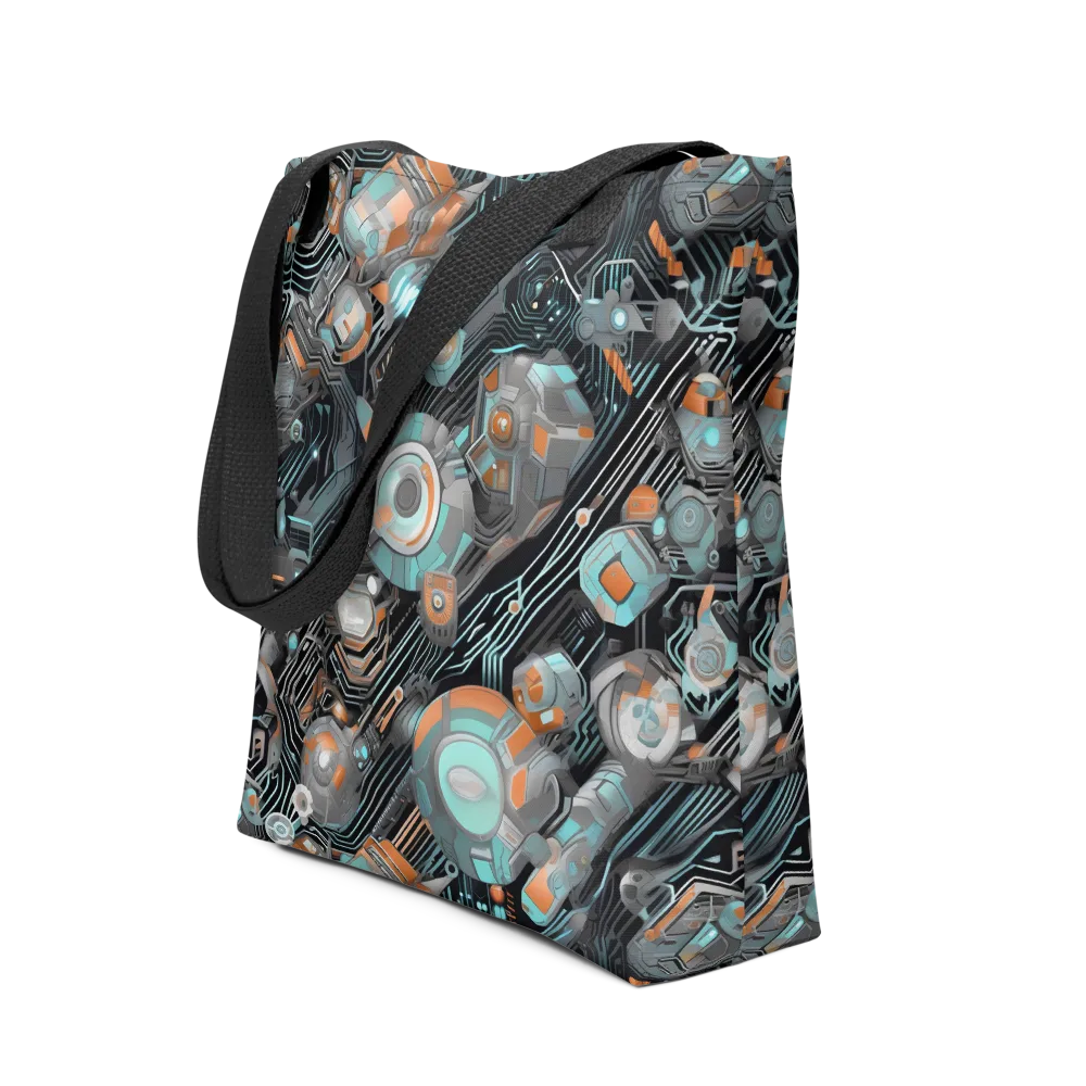 Circuit Nebula on Tote Bag — Front