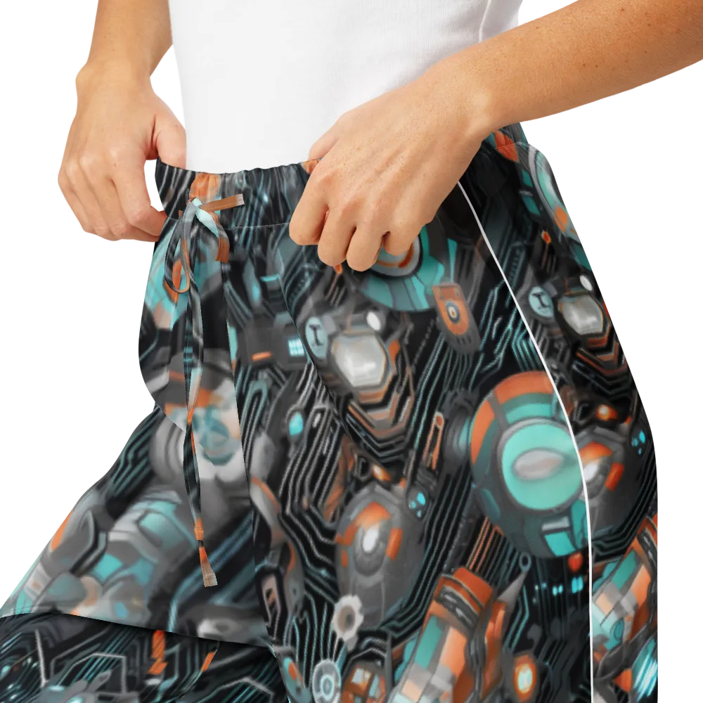 Circuit Nebula on Women's Pajama Pants — Product details