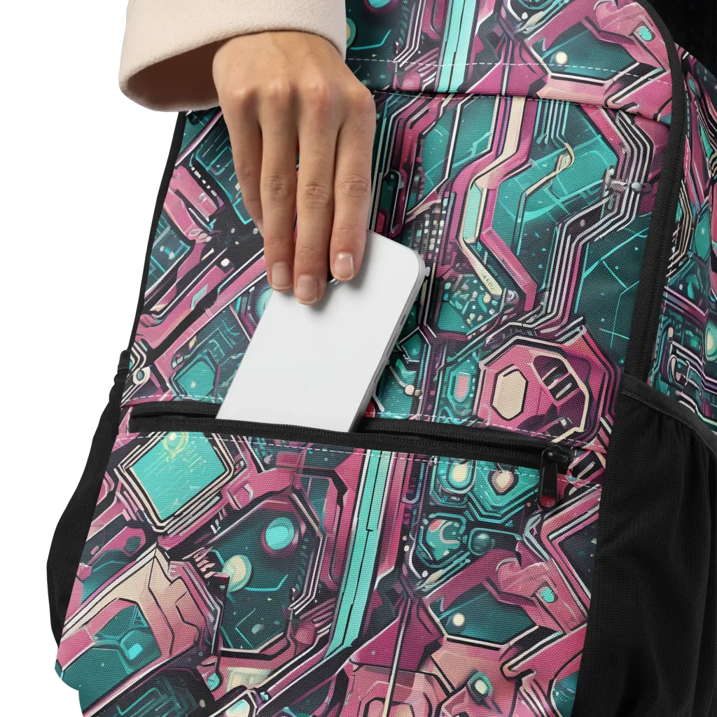Magenta Mainframe on Utility Backpack — Product details