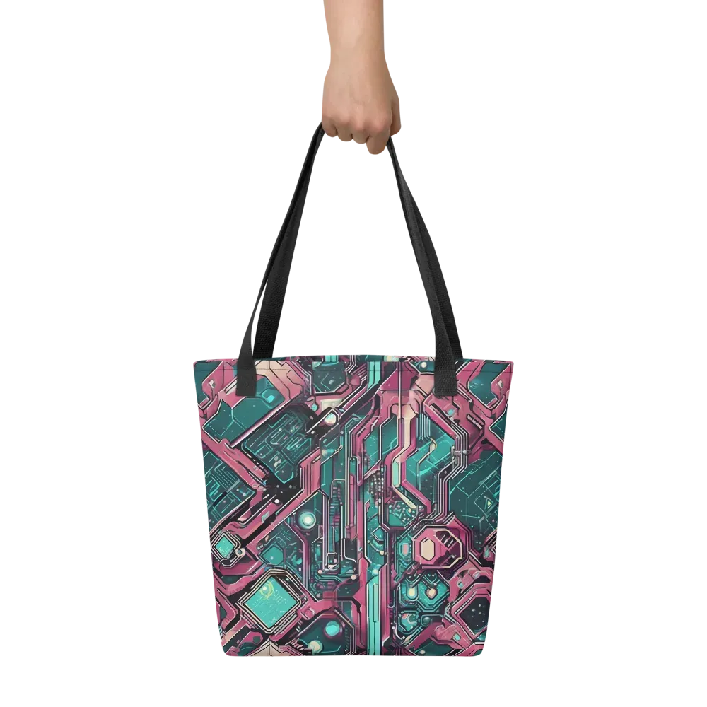 Magenta Mainframe on Tote Bag — Front