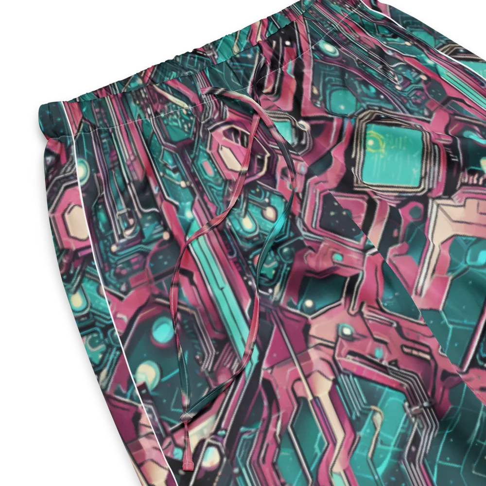 Magenta Mainframe on Women's Pajama Pants — Product details