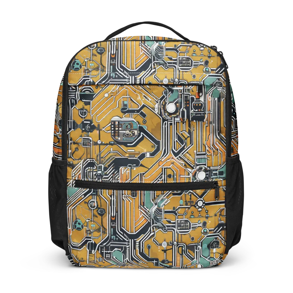 Copper Circuitry on Utility Backpack — Front