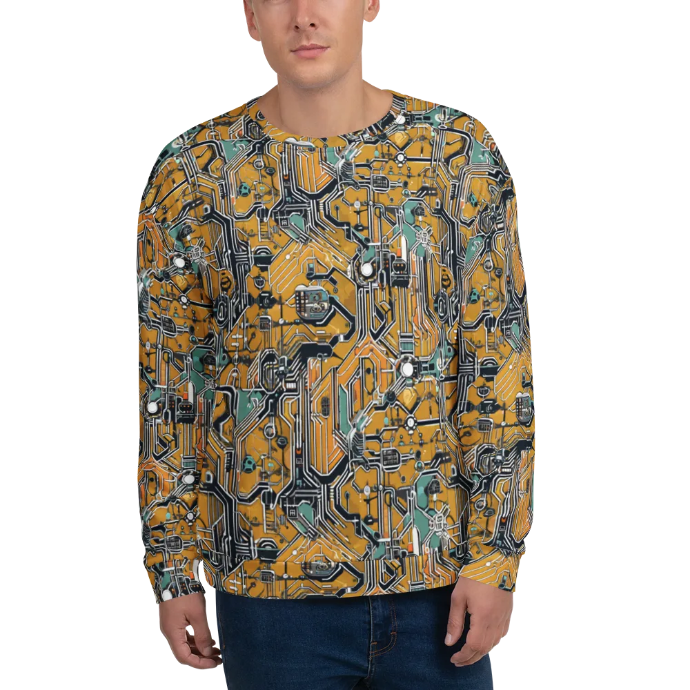 Copper Circuitry on Sweatshirt — Front