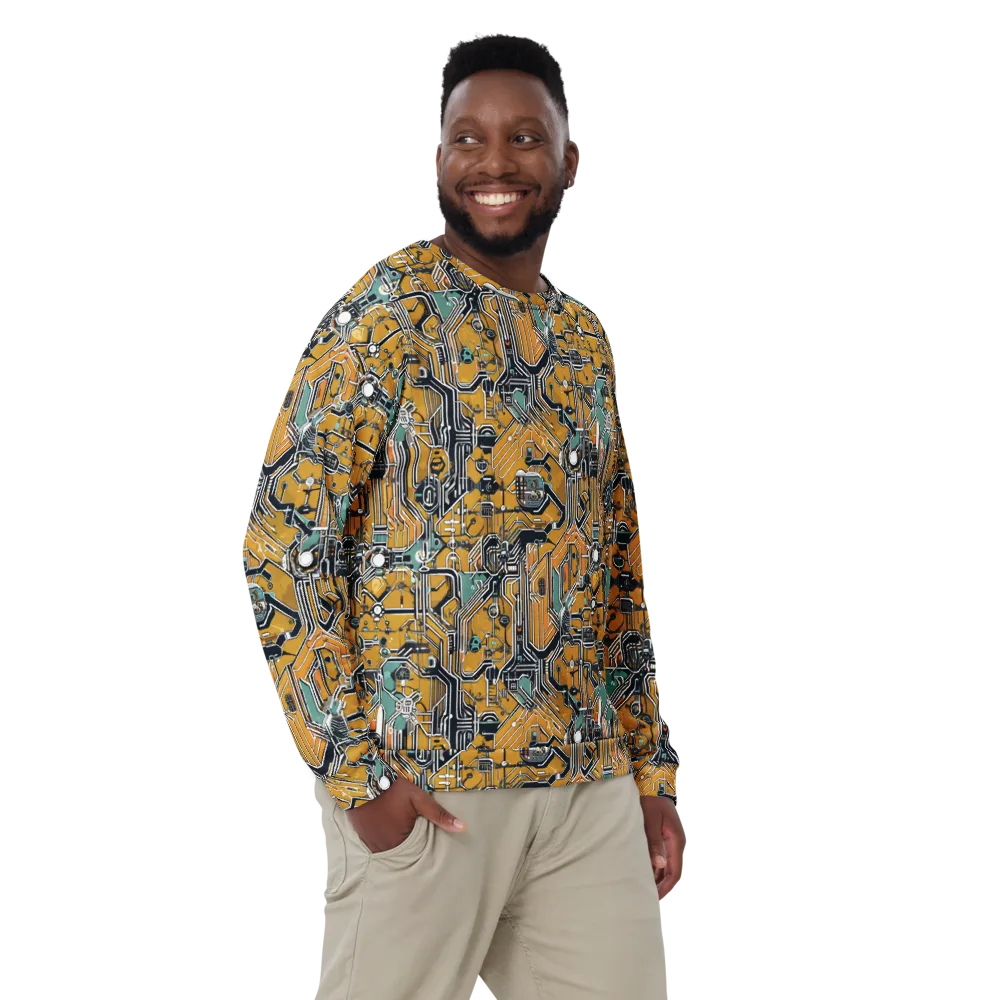 Copper Circuitry on Sweatshirt — Front