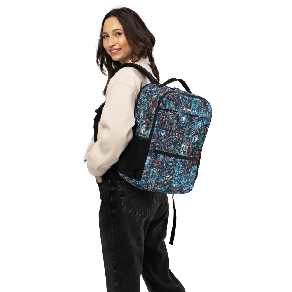Circuitarium on Utility Backpack — Back