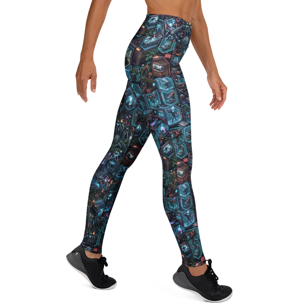 Circuitarium on Yoga Leggings — Right