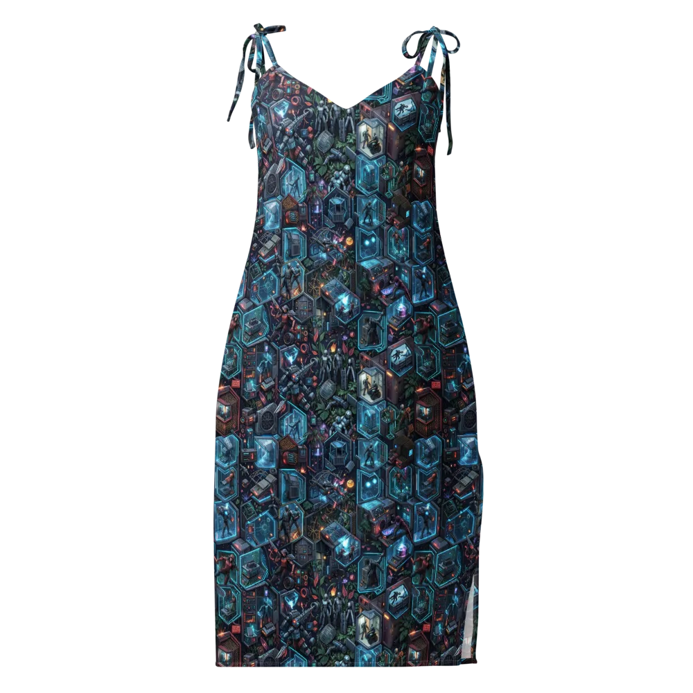 Circuitarium on Slip Dress — Front