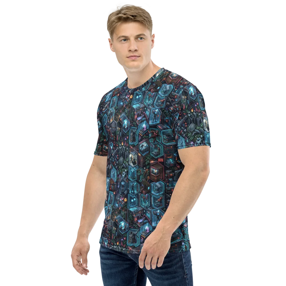 Circuitarium on Men's Crew Neck T-Shirt — Left