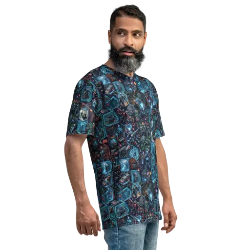 Circuitarium on a Men's Crew Neck T-Shirt