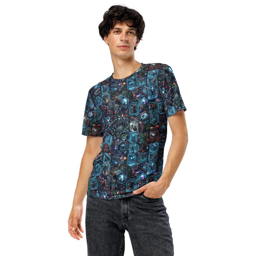 Circuitarium on Men's Crew Neck T-Shirt — Front