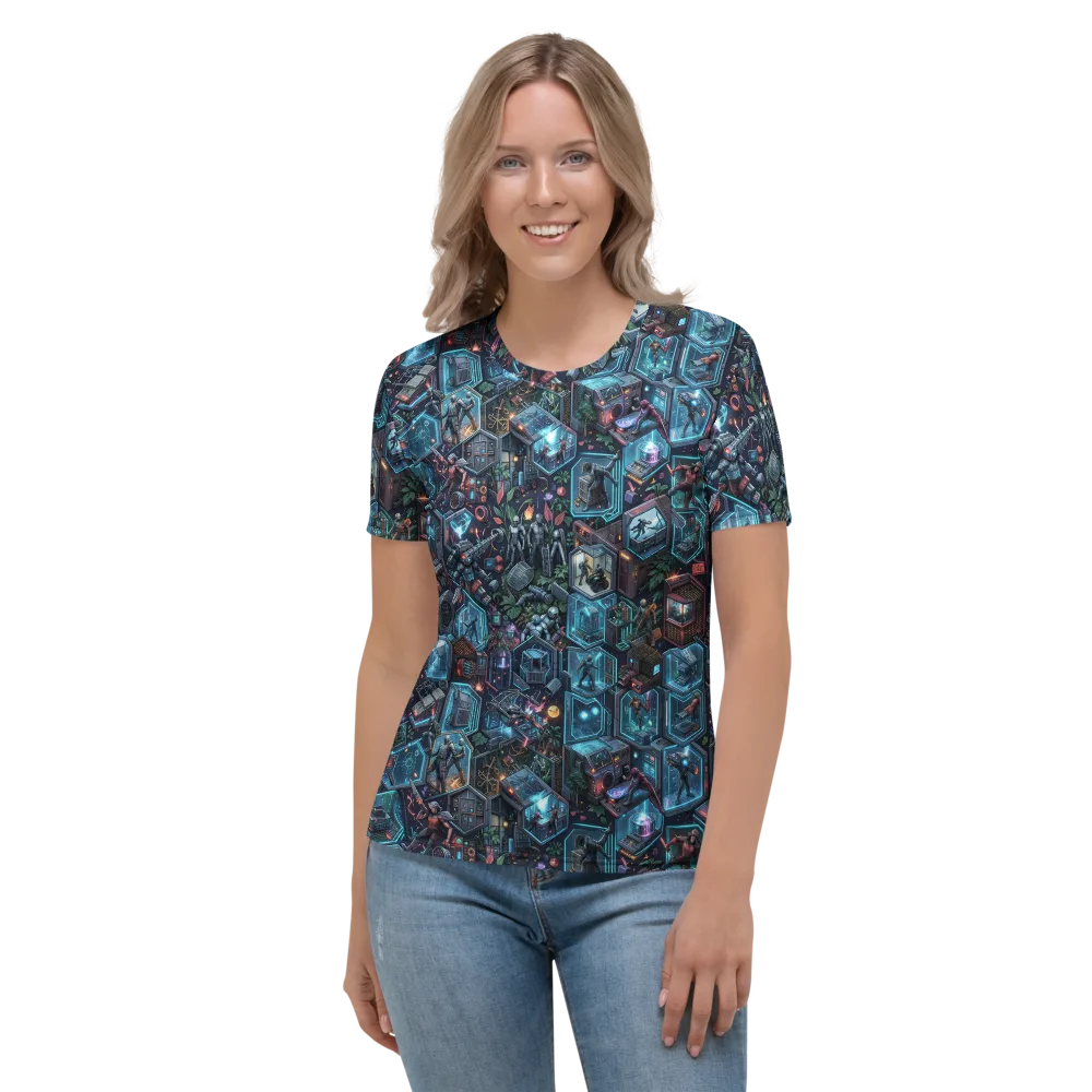 Circuitarium on Women's Crew Neck T-Shirt — Front