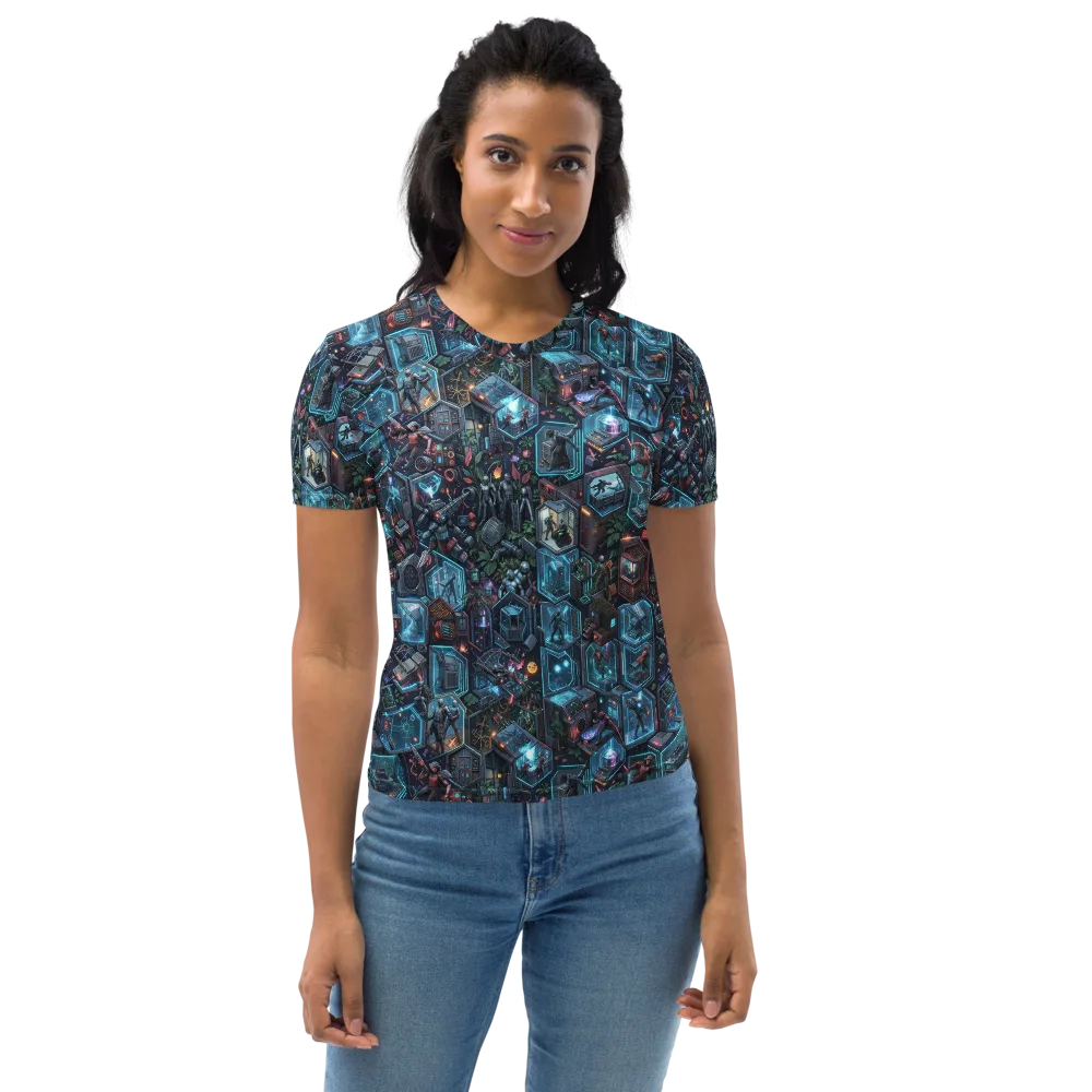 Circuitarium on Women's Crew Neck T-Shirt — Front