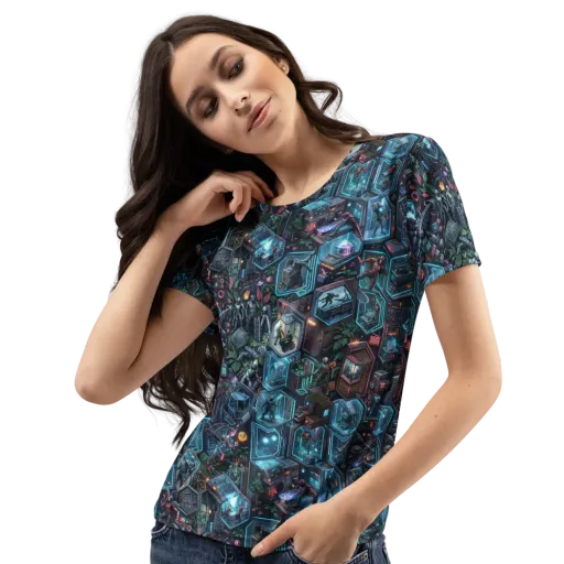 Circuitarium on a Women's Crew Neck T-Shirt