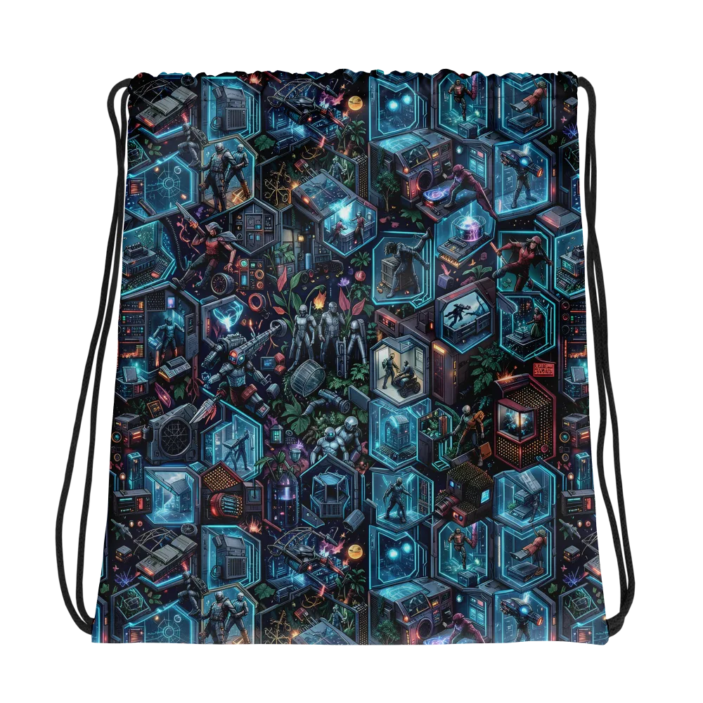 Circuitarium on Drawstring Bag — Photo