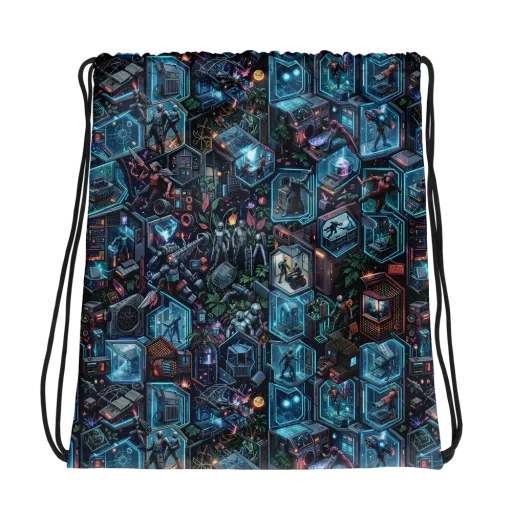 Circuitarium on a Drawstring Bag