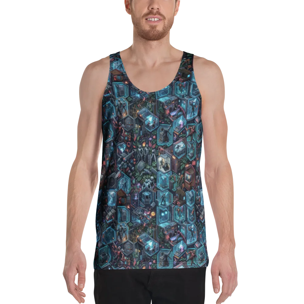 Circuitarium on Men's Tank Top — Front