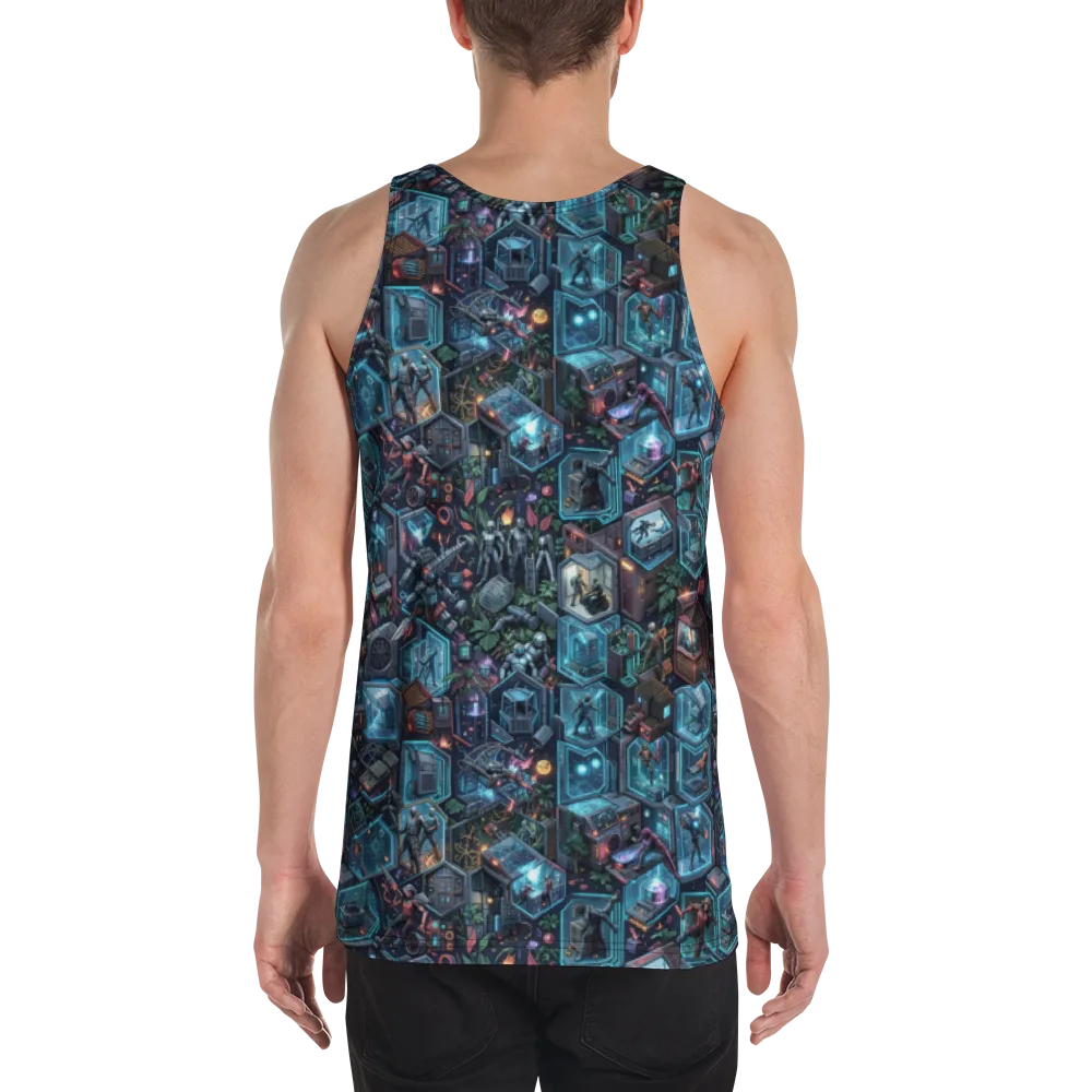 Circuitarium on Men's Tank Top — Back