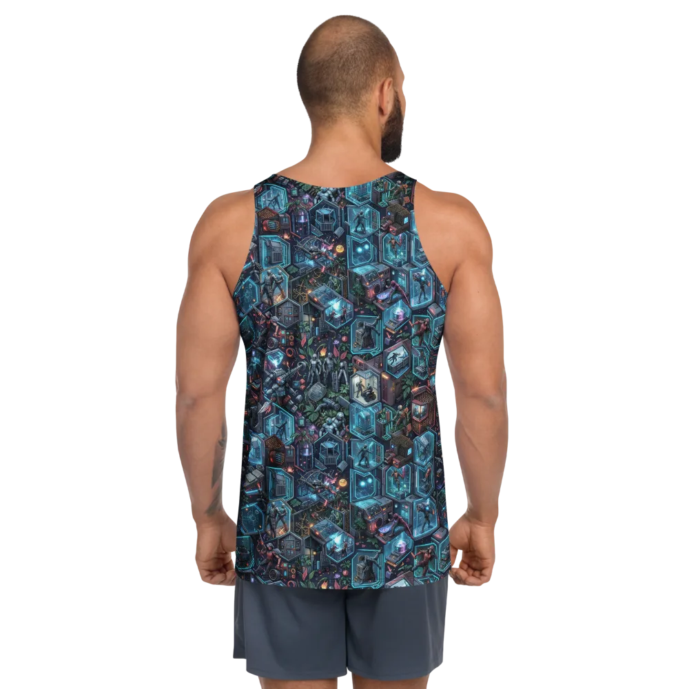 Circuitarium on Men's Tank Top — Back