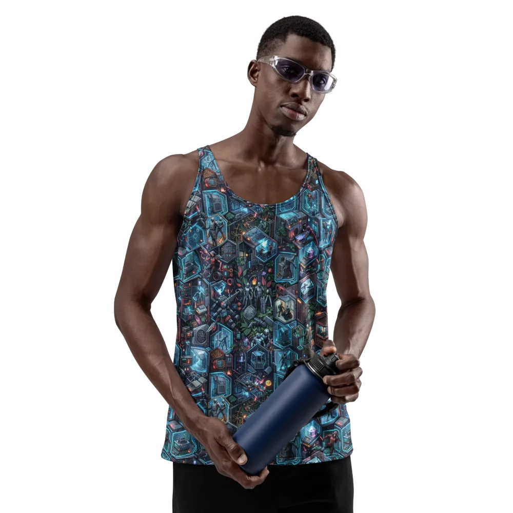 Circuitarium on Men's Tank Top — Front