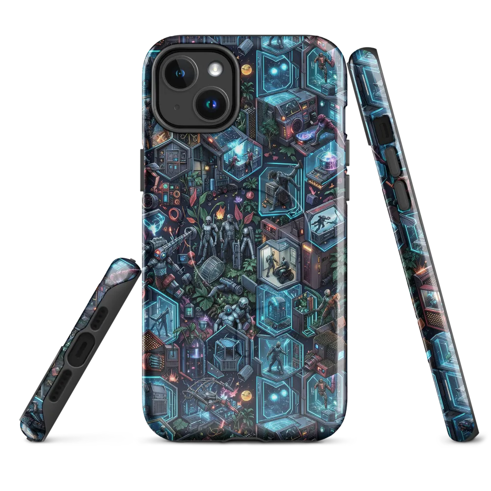 Circuitarium on MagSafe Tough Case for iPhone® — Front