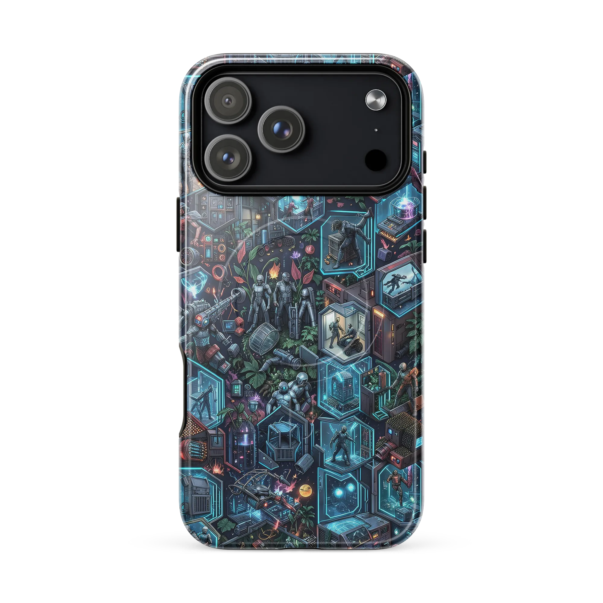 Circuitarium on MagSafe Tough Case for iPhone® — Front