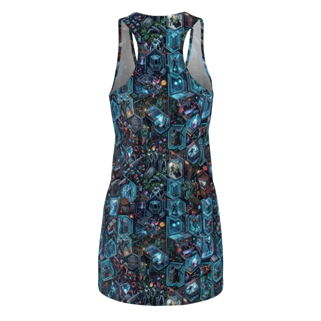 Circuitarium on Racerback Dress — Back