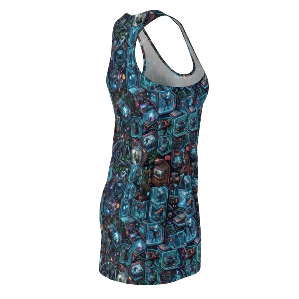 Circuitarium on Racerback Dress — Back Side
