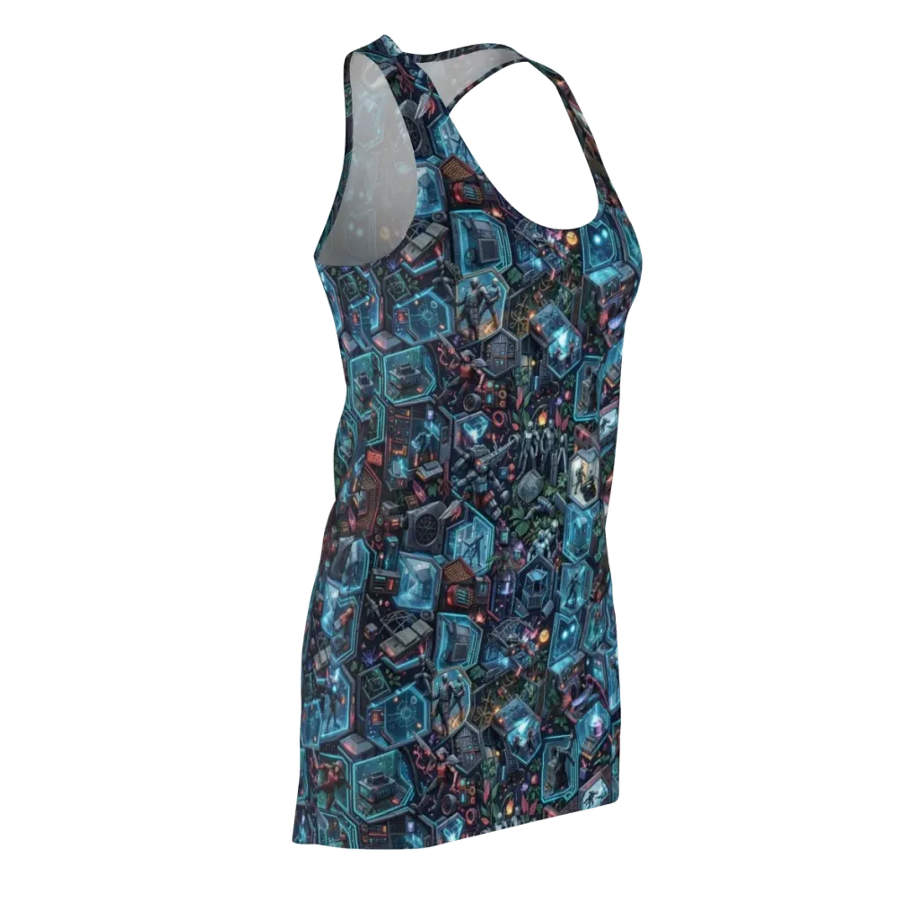 Circuitarium on Racerback Dress — Front Side