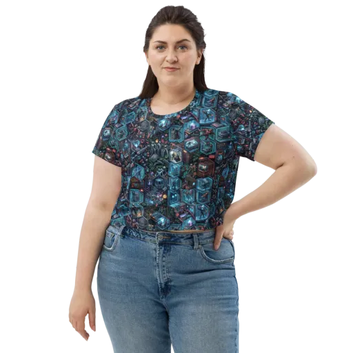 Circuitarium on a Crop Tee