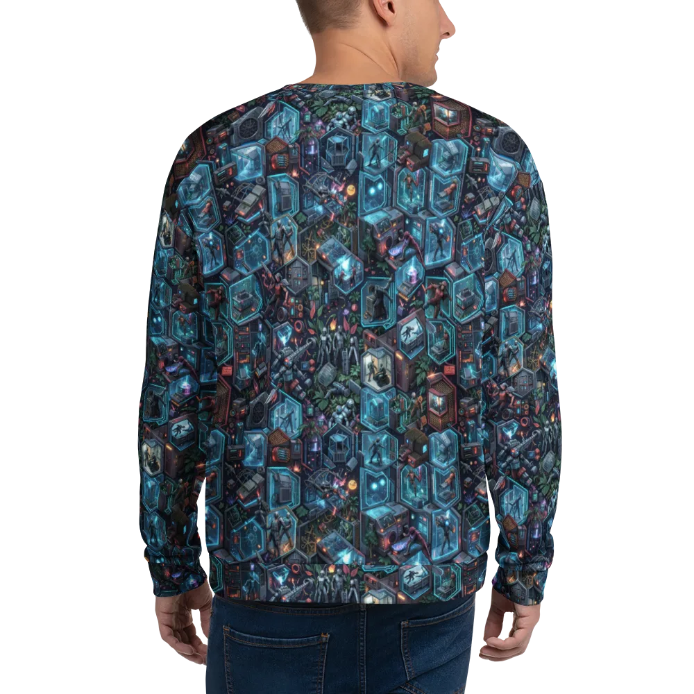 Circuitarium on Sweatshirt — Back