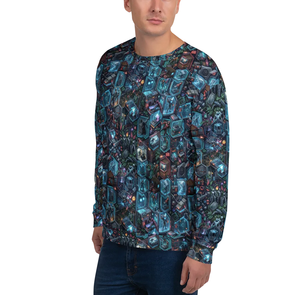 Circuitarium on Sweatshirt — Left Front