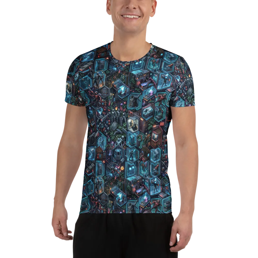 Circuitarium on Men's Athletic T-Shirt — Front