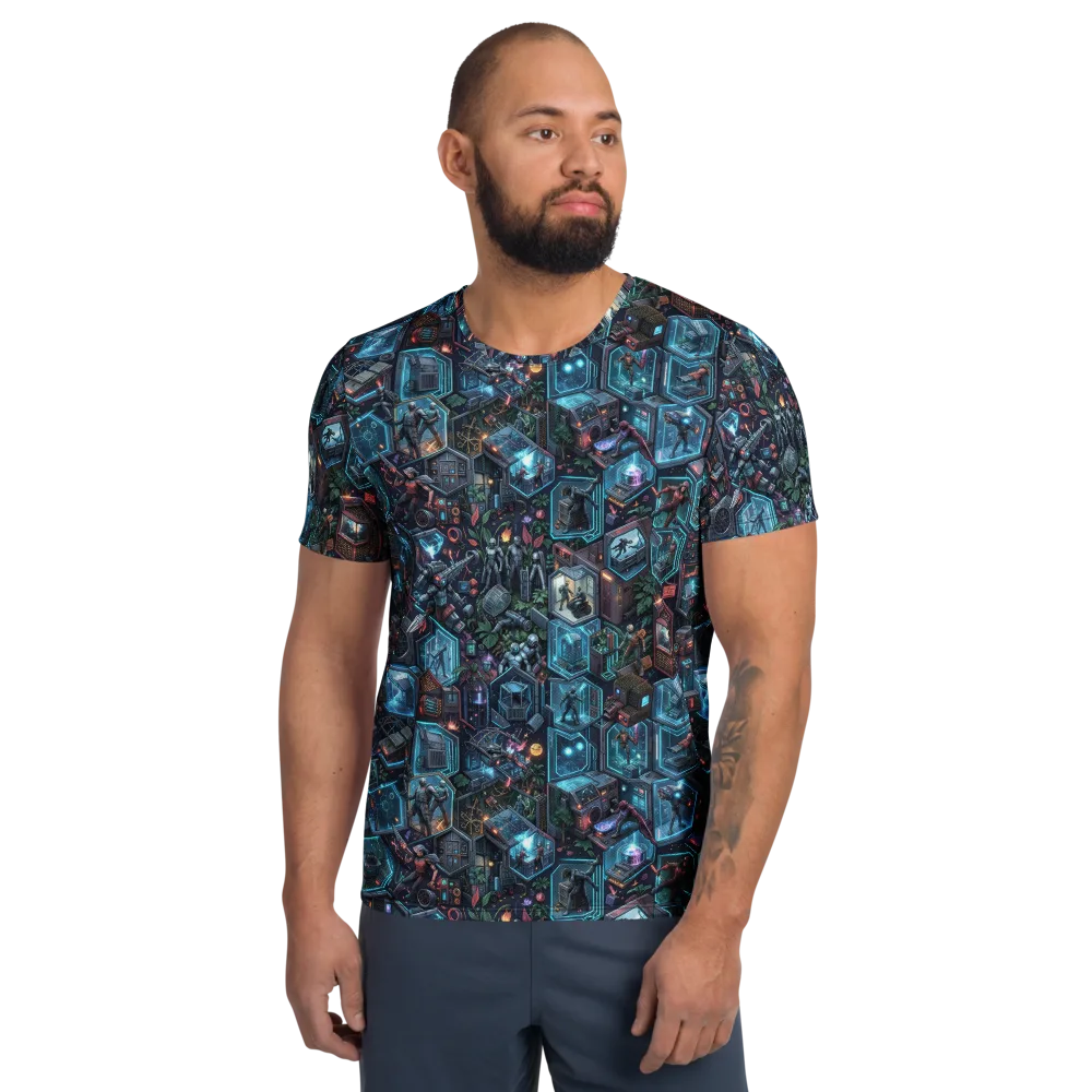 Circuitarium on Men's Athletic T-Shirt — Front