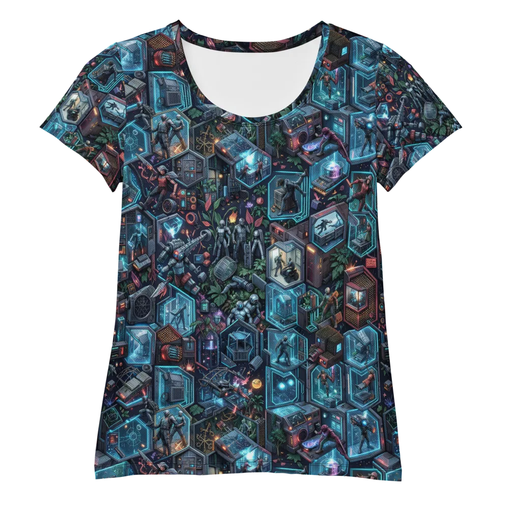 Circuitarium on Women's Athletic T-Shirt — Front