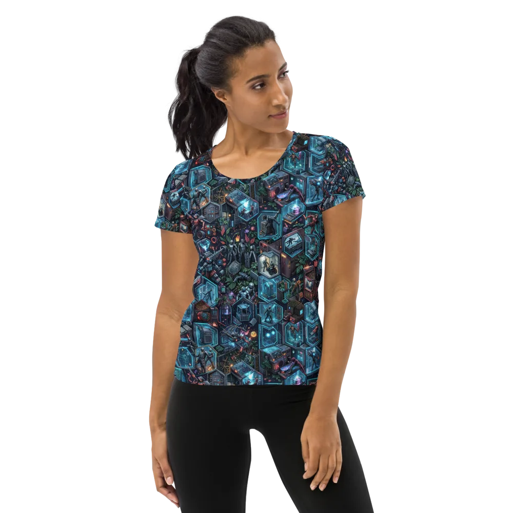 Circuitarium on Women's Athletic T-Shirt — Front