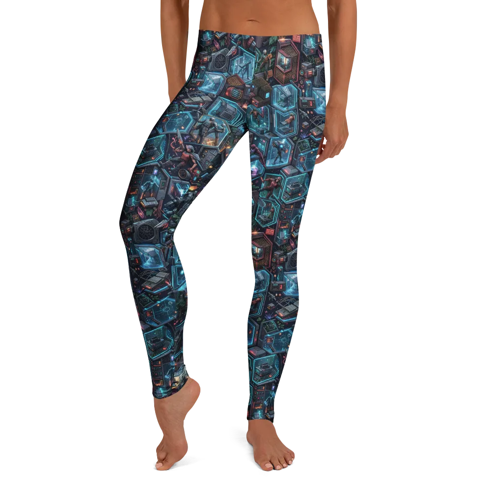 Circuitarium on Leggings — Front