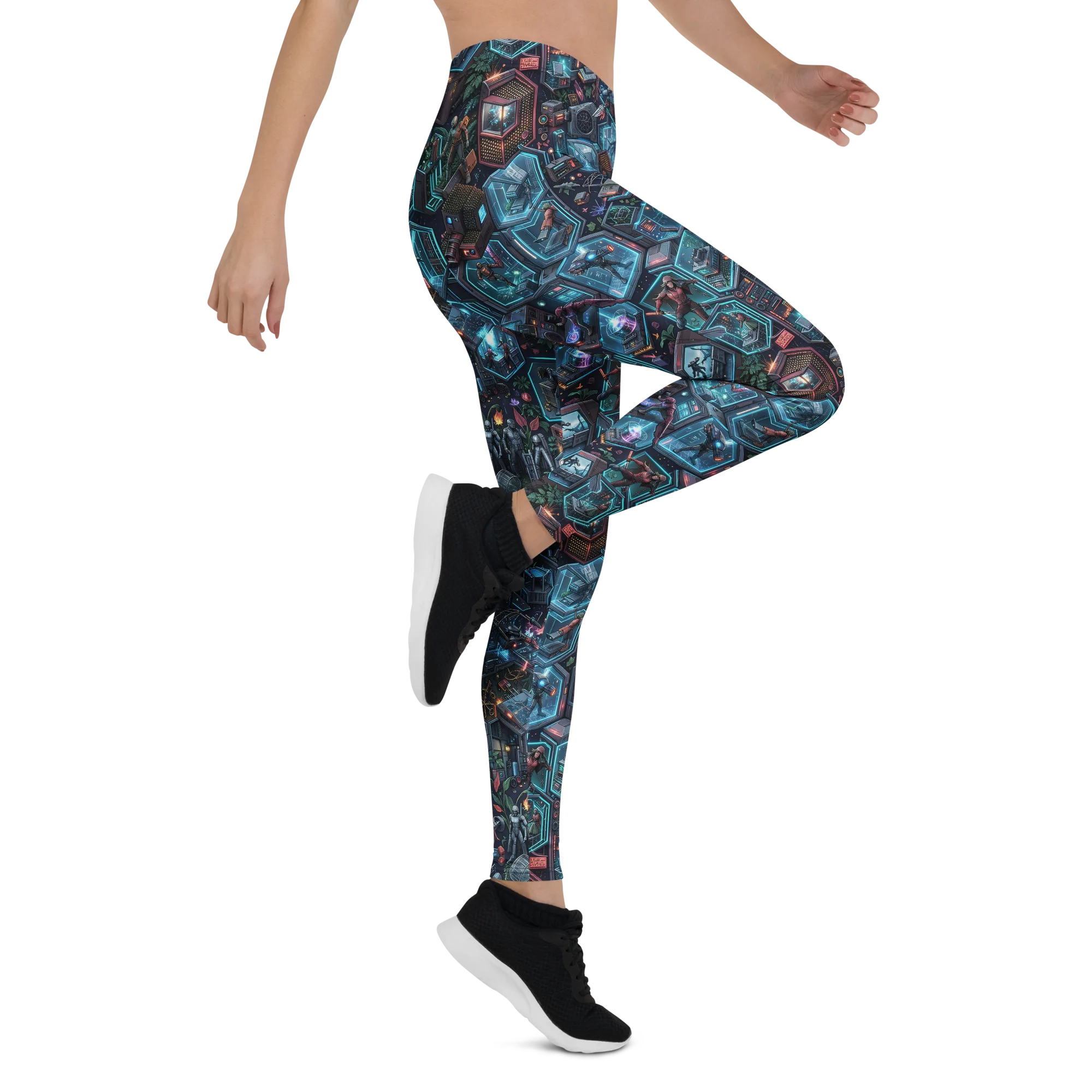 Circuitarium on Leggings — Right