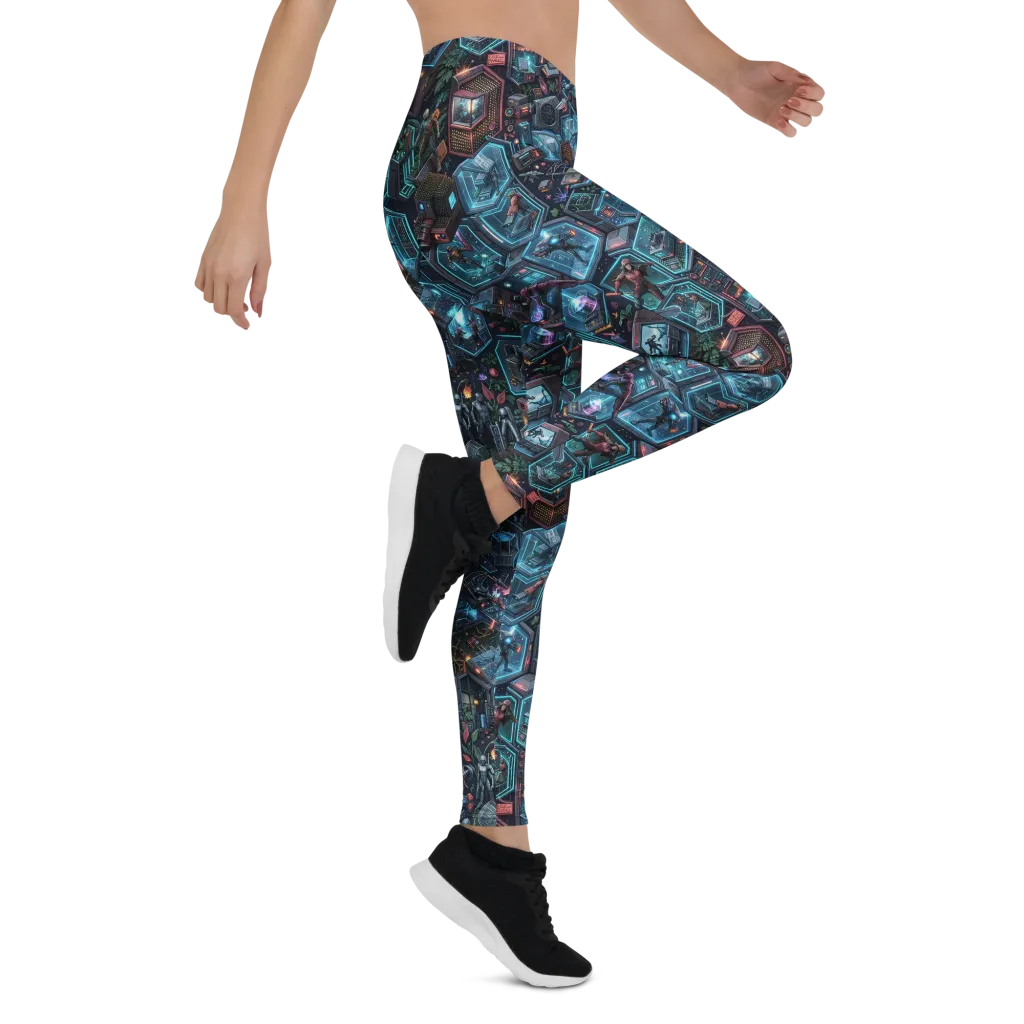 Circuitarium on Leggings — Right