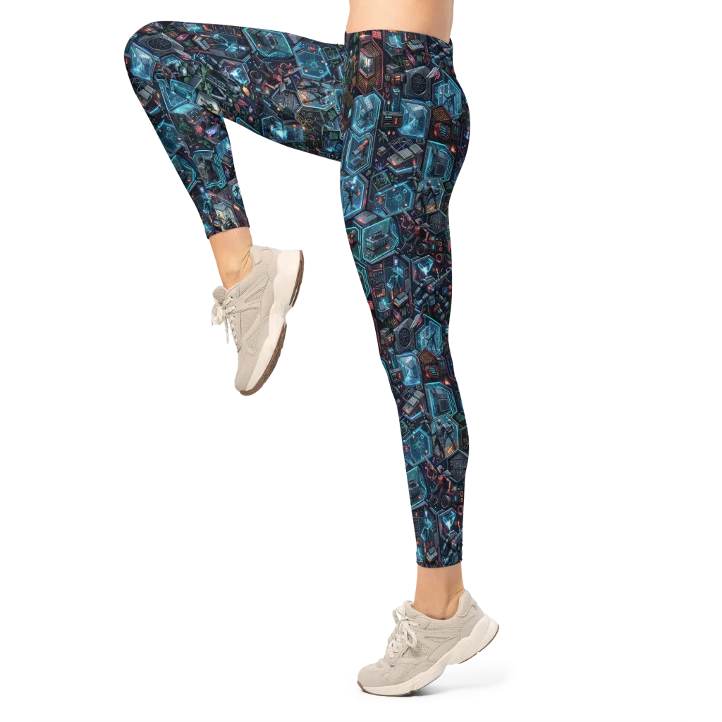 Circuitarium on Leggings — Left
