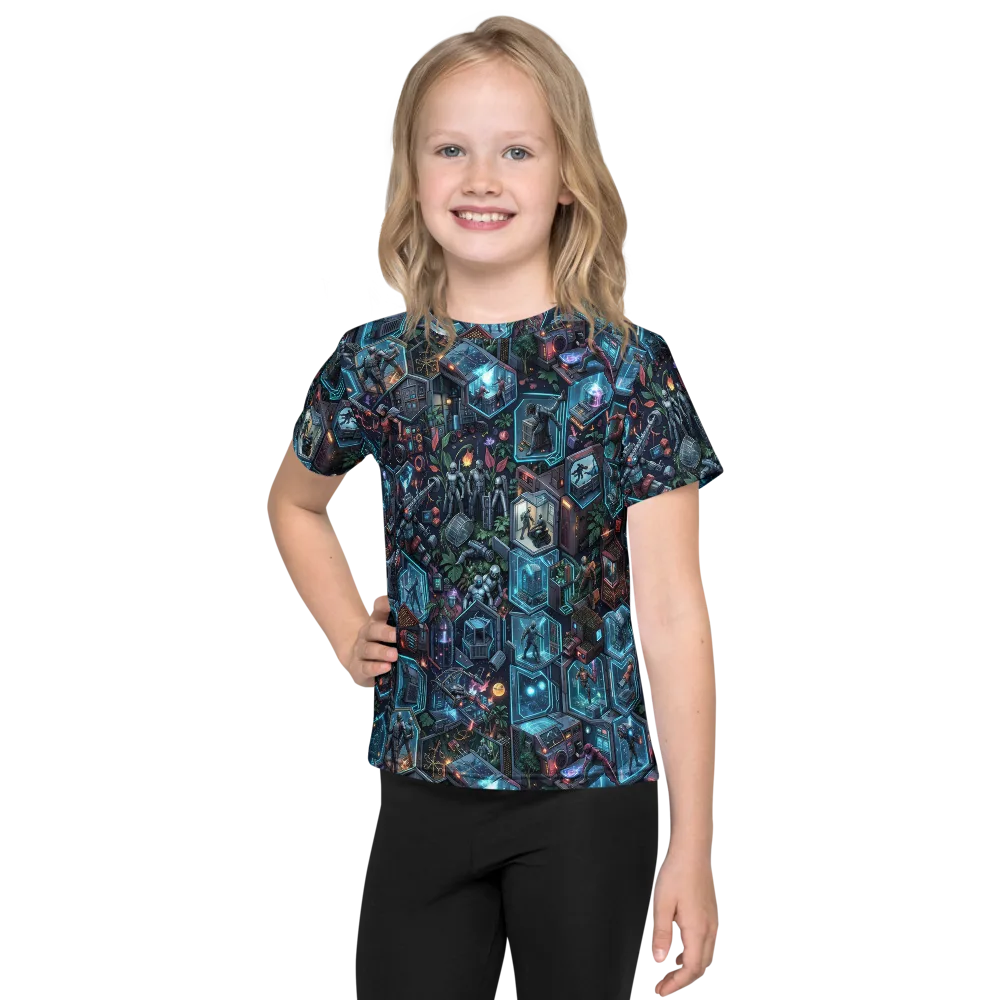 Circuitarium on Kids Crew Neck T-Shirt — Front