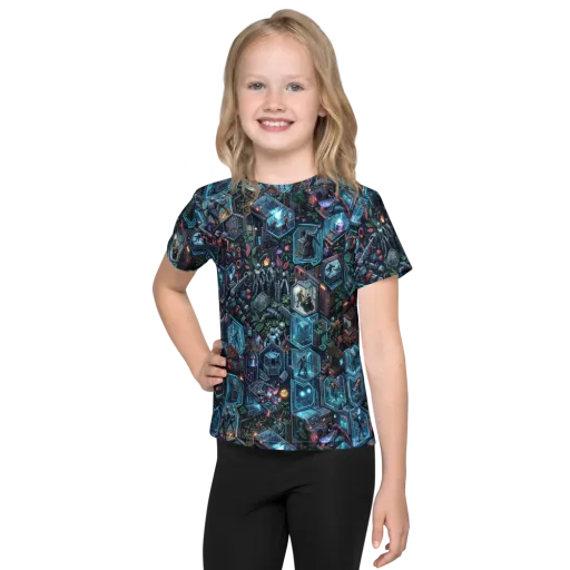 Circuitarium on a Kids Crew Neck T-Shirt