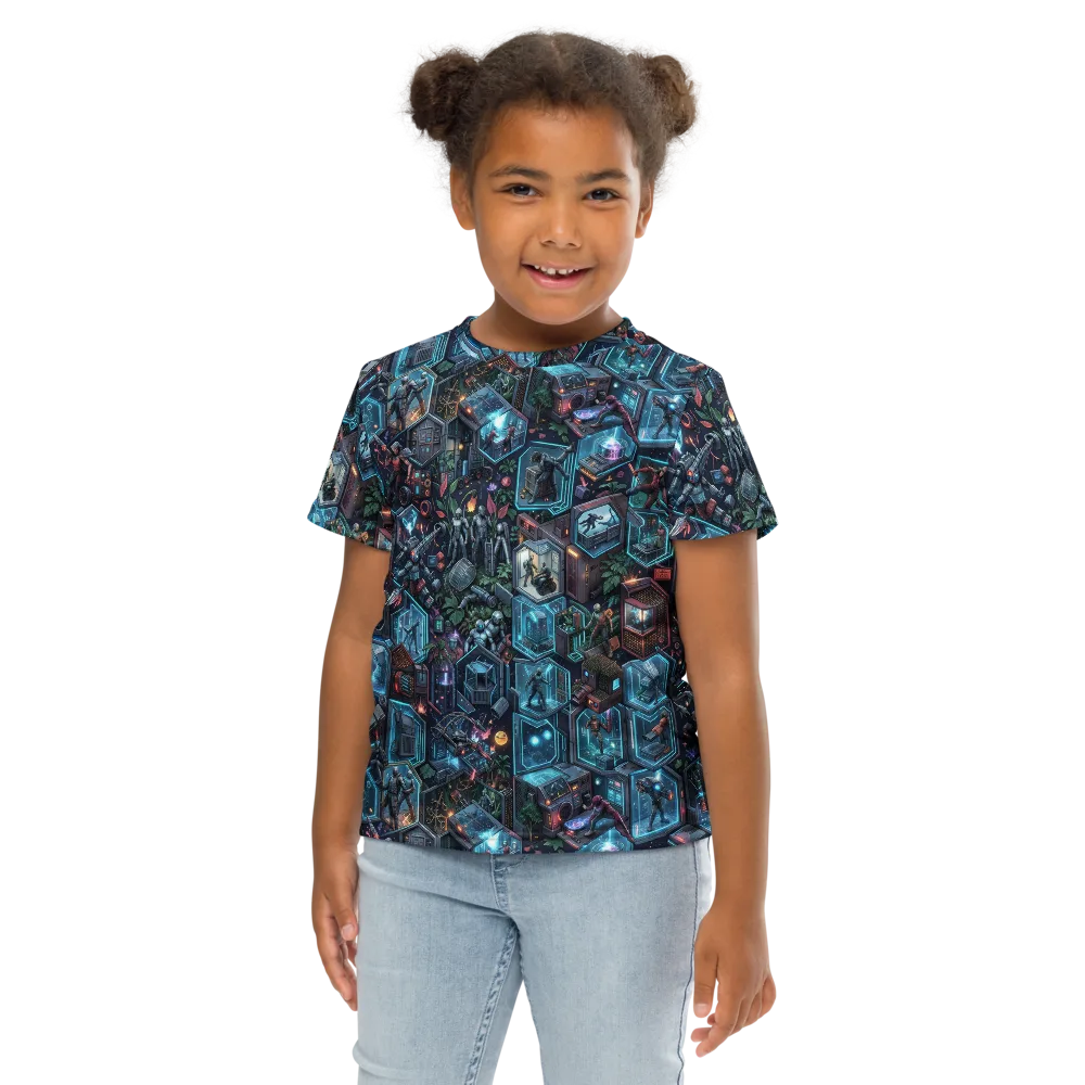 Circuitarium on Kids Crew Neck T-Shirt — Front