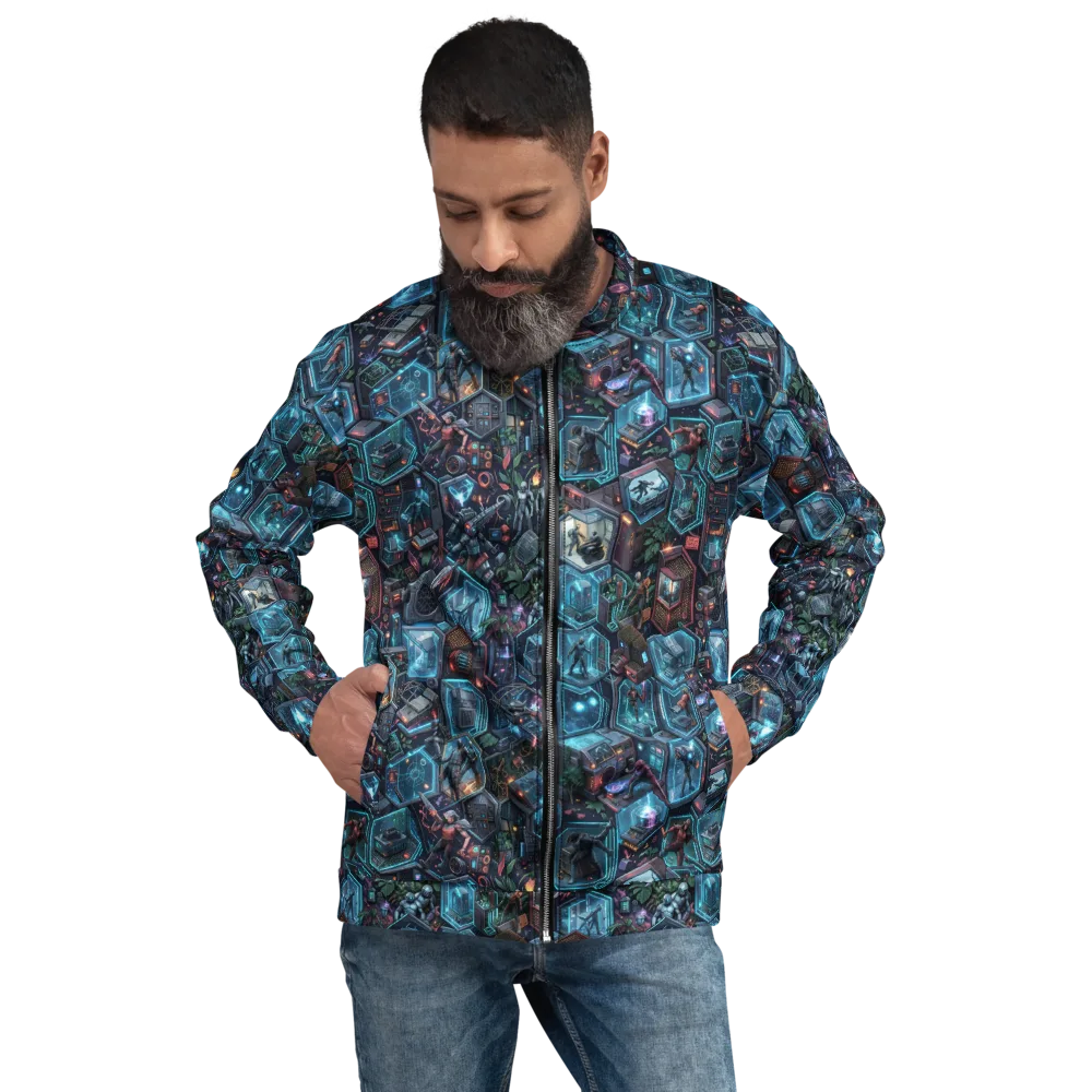 Circuitarium on Bomber Jacket — Front