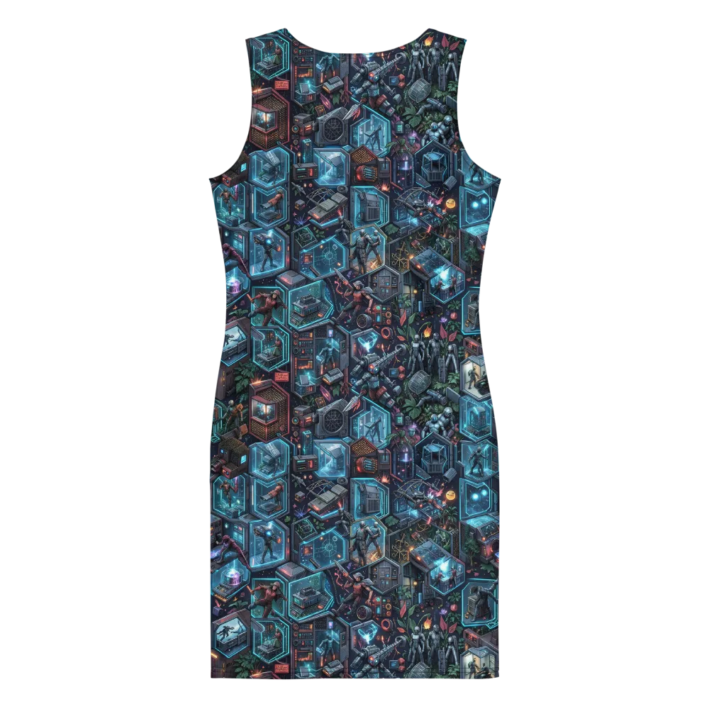 Circuitarium on Bodycon Dress — Back