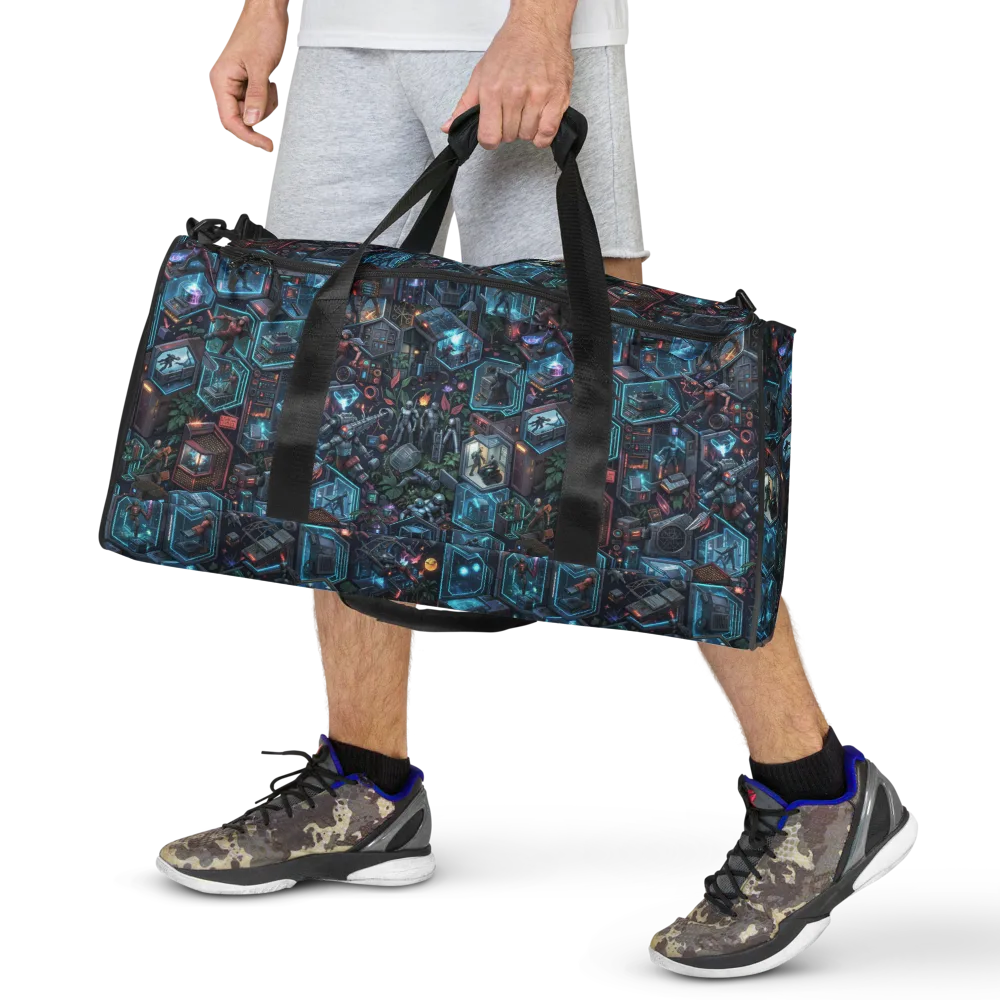 Circuitarium on Duffle Bag — Front