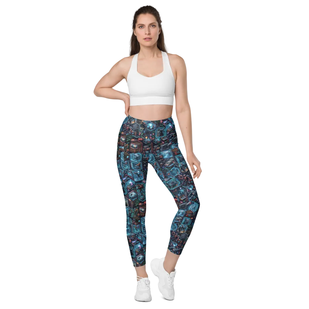 Circuitarium on Leggings with Pockets — Front