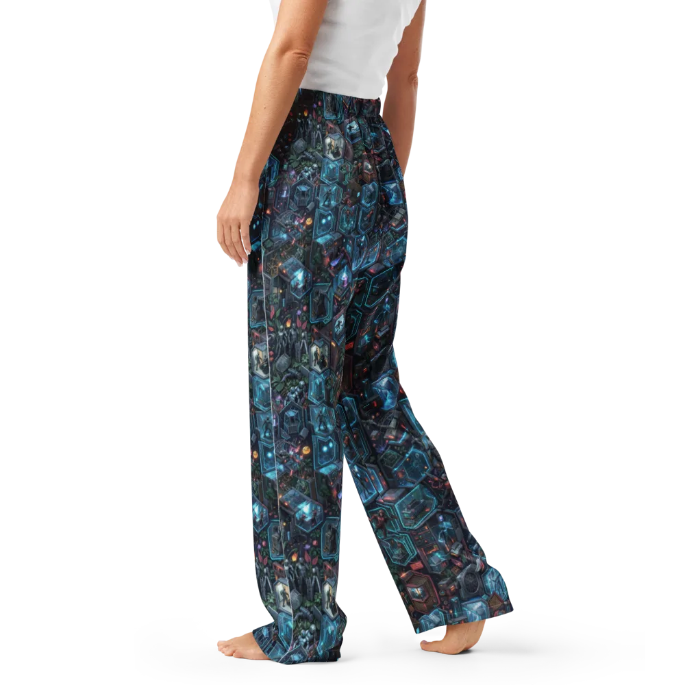 Circuitarium on Women's Pajama Pants — Left